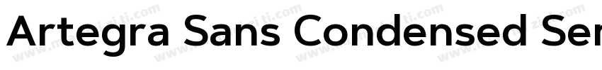 Artegra Sans Condensed SemiBold字体转换